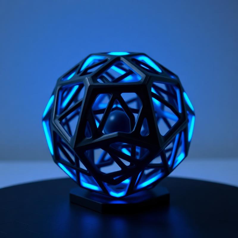 Heksagoninė vaza „Neon"